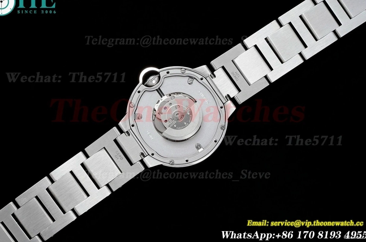 Dial NH05 Dia De SS SS AF Cartier Bleu Ballon Diamond 33mm 0211